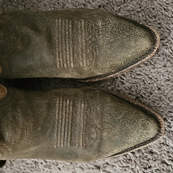 Justin Boots Suede Leather - Picture 3 of 15